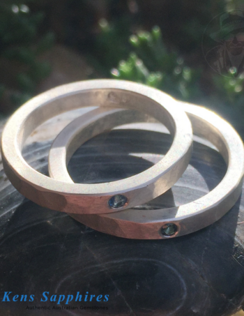 Wedding Bands - Blue